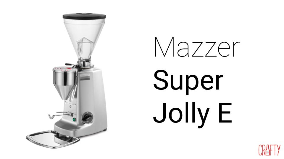 Mazzer super hotsell jolly electronic